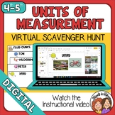 Customary and Metric Units of Measurement Scavenger Hunt D