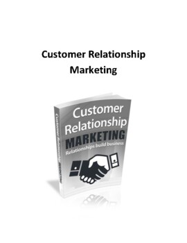 Preview of Customer Relationship Marketing