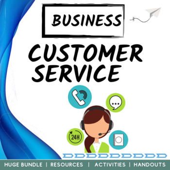 Preview of Customer Service Business High School Bundle