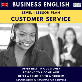 Preview of Customer Service Business English Level 1 Lesson Plan