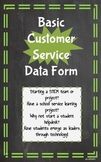 Customer Service Data Form STEM Technology