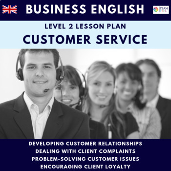 Preview of Customer Service Business English Lesson Plan Level 2
