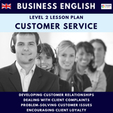 Customer Service Business English Lesson Plan Level 2