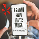 Customer Service Restaurant Review Analysis Activity- also