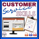 Customer Service Skills PowerPoint and Activities - Editable