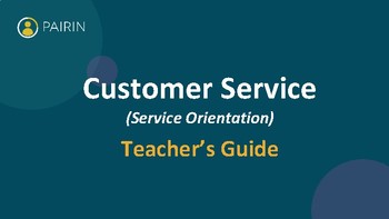 Preview of Customer Service Unit Overview