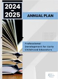 Customizable Annual Professional Development Plan for Teac