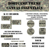 Customizable Canvas Template | Bootcamp Theme | Header But