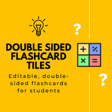 Customizable Flashcard Template: Edit and Review Your Way!