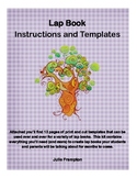 Customizable Lap Book Template and Instructions