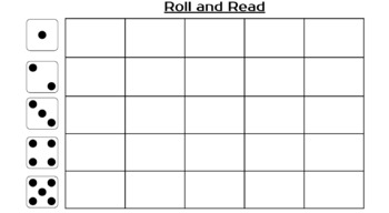 Preview of Customizable Roll and Read