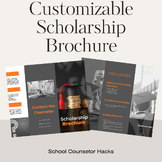 Customizable Scholarship Brochure for High School Students