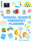Customizable School Based Therapist Planner- Power Point