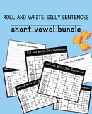 Customizable Short Vowel Sounds Roll and Write Bundle (Sho