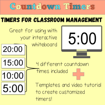 Classroom Timers for your Interactive Whiteboard