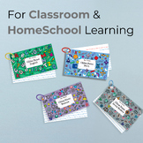 Customized Student Name Flashcards  (Math, Science, Englis
