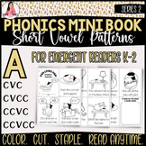 Cut, Color, Read - Short A Mini Book - CVC, CVCC, CCVC, CCVCC