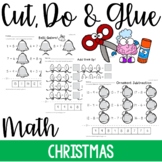 Cut, Do & Glue- Christmas Math Worksheets