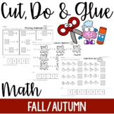 Cut, Do & Glue- Fall and Autumn Math Worksheets