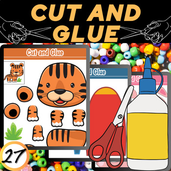 Preview of Cut, End, Glue: A Workbook for Creative Kids?