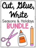 Cut, Glue, Write: Holiday Sentence Writing Bundle