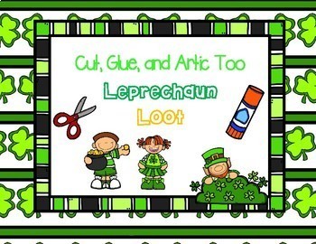 Preview of Cut, Glue, and Artic Too! Leprechaun Loot