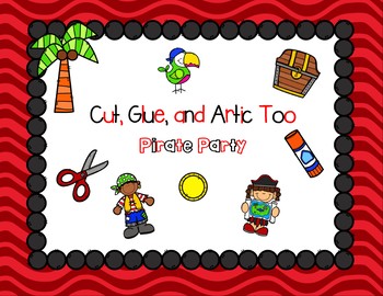 Preview of Cut, Glue, and Artic Too!   Pirate Party