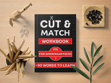 Cut & Match Workbook for Kids Vol 1
