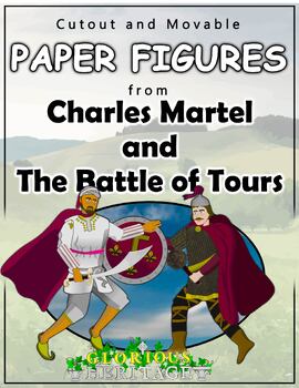 Preview of Cut Out Movable Paper Figures - Charles Martel - Catholic History