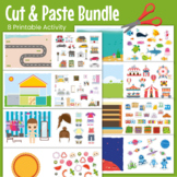 Cut & Paste Activities for kids (8 pdf)