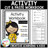 Cut & Paste Activity Workbook Riddles Inference ABA  Autism