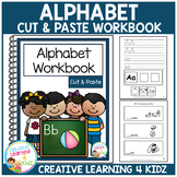 Cut & Paste Alphabet Workbook ABA Autism