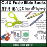 Cut & Paste Bible Books Jesus Heals 10 Men with Leprosy