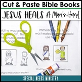 Cut & Paste Bible Books Jesus Heals A Man's Hand