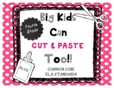 Cut & Paste Fourth Grade Common Core ELA Standards