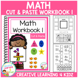 Cut & Paste Math Workbook 1 ABA Autism