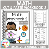 Cut & Paste Math Workbook 2 ABA Autism