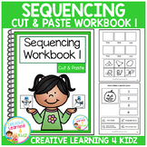 Cut & Paste Sequencing Workbook 1 ABA Autism