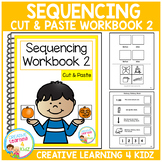Cut & Paste Sequencing Workbook 2 ABA Autism