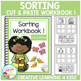 Cut & Paste Sorting Workbook 1 Autism