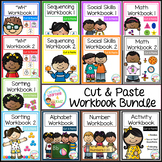 Cut & Paste Workbook Bundle {Complete Set} Autism Special 