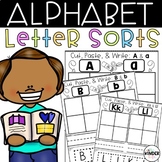 Uppercase and Lowercase Letter Sort | Cut and Paste Letter