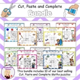 Cut, Paste and Complete - Maths Bundle