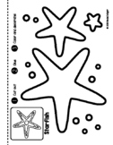 Starfish Cut and Paste Fine Motor Activity: Fun Scissor Sk