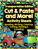 Cut & Paste and More! ~ Transportation Edition