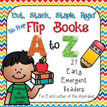 alphabet flip books by jennifer drake teachers pay teachers