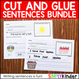 Cut and Glue Activities for Kindergarten Bundle ( Cut and 
