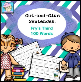 Preview of Fry Sight Words First Grade Second Grade THIRD 100 Words