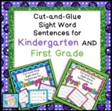 Sight Word Sentences Kindergarten First Grade Distance Learning