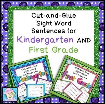 Preview of Sight Word Practice | Sight Word Sentences Kindergarten 1st Grade